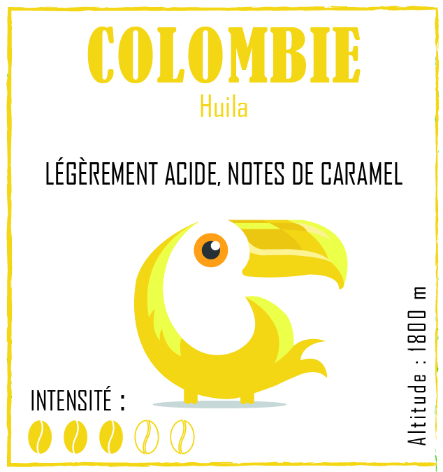 COLOMBIE Excelso moulu 1kg